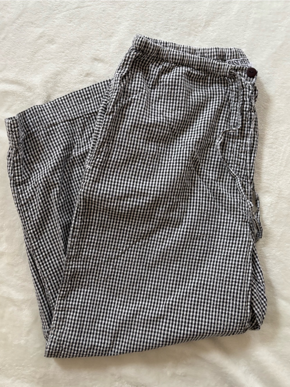 Vintage eastwest casuals cotton capri pants